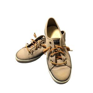 Sperry Leather Tie Sneakers 8M
